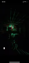 Laser-Projector-Lights Led Dj Party Wedding Rechargeable 129-Patterns Bedroom RGB UV