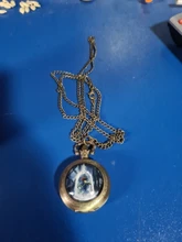 Reloj de bolsillo con patrón de flores para mujer y niño, colgante, collar, joyería, relojes de regalo