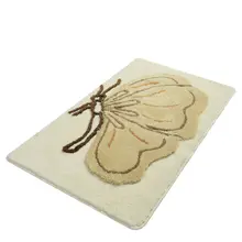 Коврик для ванной-коврики | коврик для ванной нескользящие Противоскользящие коврики Cocoon экрю 60X100 см