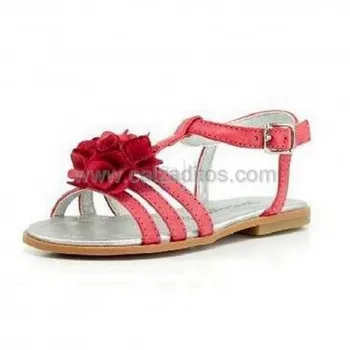 

Sandals napa with flower network, Conguitos