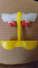 3 uds automática tazas para pollos bebedero de boquilla de agua taza de aves de corral pato bebiendo colgando tazas pollo alimentador de equipos agrícolas