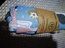 Newborn Blankets Happy-Flute Baby Swaddles Infant-Wrap Muslin White 100%Cotton Gauze