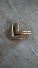 Brass Hose Barb Fitting Elbow 6mm 8mm 10mm 12mm 16mm To 1/4 1/8 1/2 3/8 BSP Male Thread