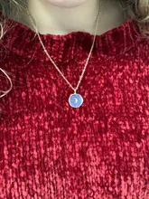 Collar con colgante de relámpago de luna y estrella para mujer, joyería de compromiso para fiesta, cadena, Gargantilla coreana, regalos