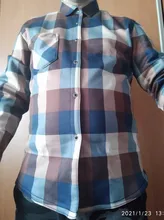 Aoliwen-camisa cálida de invierno para hombre, camisa con estampado de moda gruesa de terciopelo, camisa a cuadros de manga larga, Camiseta tipo vestido sizeL-5XL