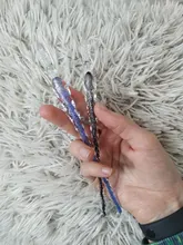 Uds paquete seguro de vidrio Vintage Dip inmersión sostenedor de la pluma firma de tinta plumas fuente de cristal hecho a mano Dip pluma fuente