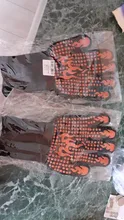 Guantes de una pieza para barbacoa, resistentes a altas temperaturas, 500, 800 grados, aislamiento térmico, guantes para microondas
