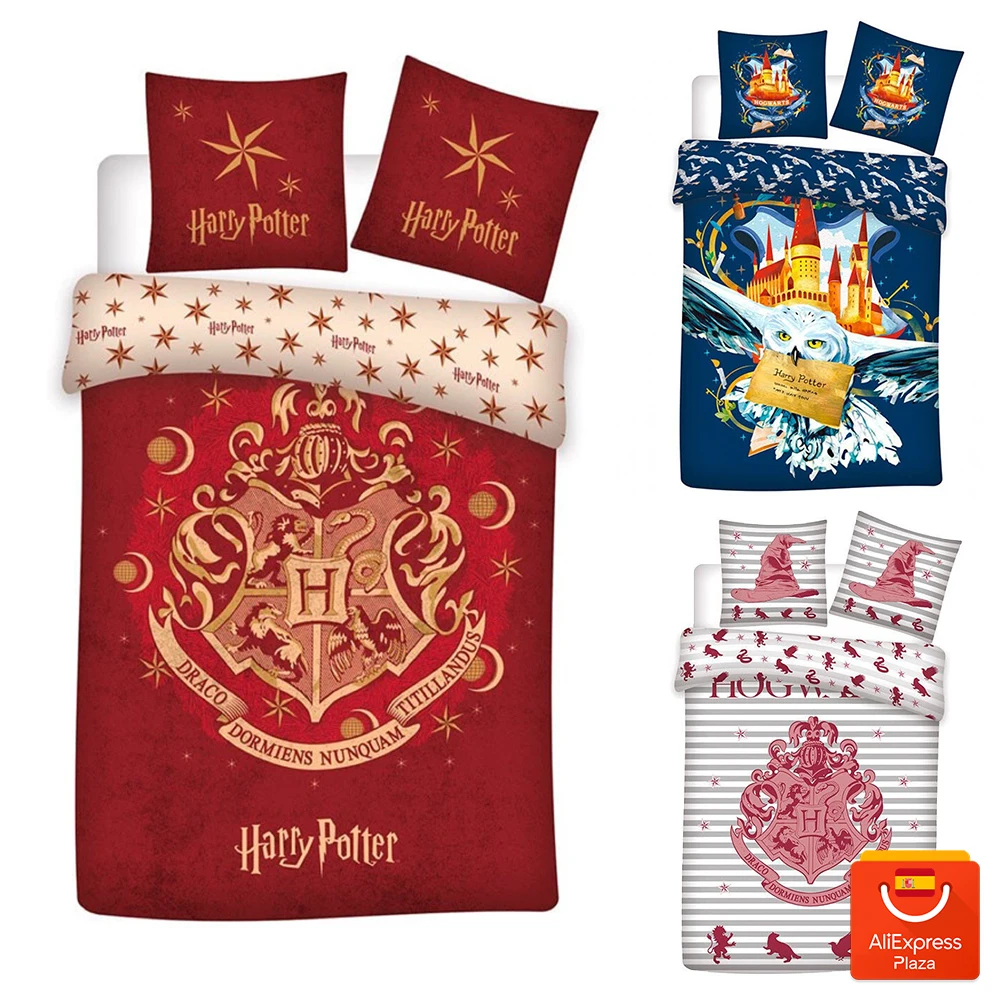 Harry Potter duvet covers Hogwarts, Hedwig, 9 3/4. Of all colors and