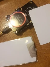 5 unids/lote MF3ICD(H) Desfire 41 M3 IC D41 4K 13,56 Mhz ISO14443A pvc NFC RFID en blanco tarjeta