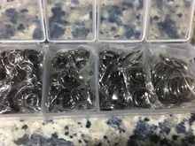 Anillos abiertos de Color dorado y plateado para hacer joyas, 1010-1450pcs3 4 5 6 7 8 10mm