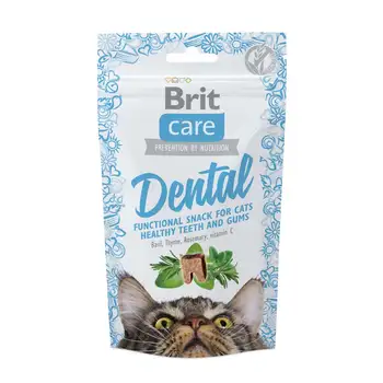 

Brit 50g care delicacy D/cats dental for cleaning tooth-12 PCs