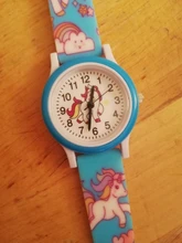 2019 caliente Pony ver a niños de moda lindo unicornio de niña de dibujos animados de niño de reloj de cuarzo estudiante deporte niños relojes reloj de bebé regalo