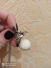 Locket Necklace Diffuser-Accessories Angel-Ball Essential-Oil Mexico Chime Music Vintage