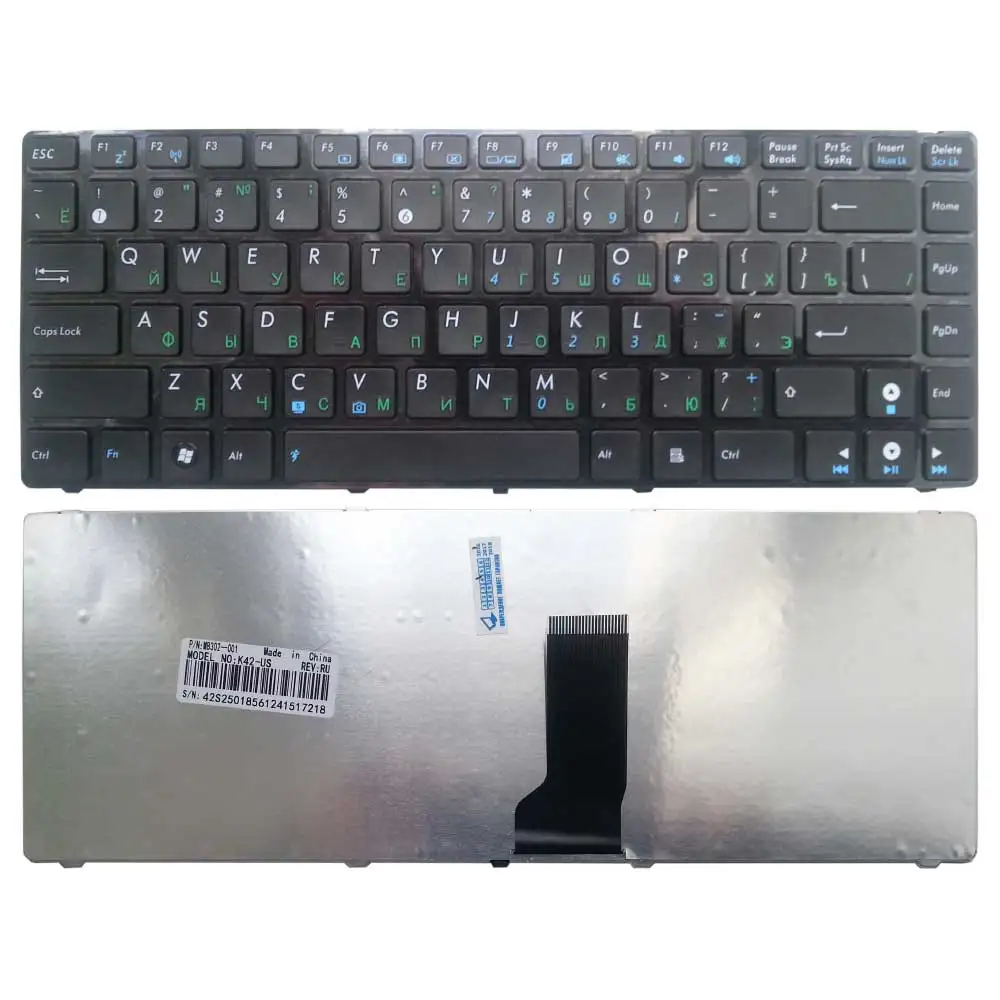 Клавиатура для ноутбука Asus K41 K42 K43 U31 U35 U41 UL30 UL35 N82 04GNV62KRU00 1|Клавиатуры замены| |