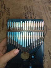 Kalimba-Escala de 17 teclas, pegatinas de percusión, accesorios para Kit de instrumentos musicales para principiantes