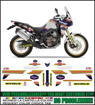 

AFRICA TWIN CRF 1000 L REPLICA DAKAR ROTHMANS STICKERS ADESIVI DECAL SET KIT