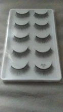Pestañas postizas 3D suaves hechas a mano, largas y esponjosas, utensilios de maquillaje para ojos, serie H, 5 pares