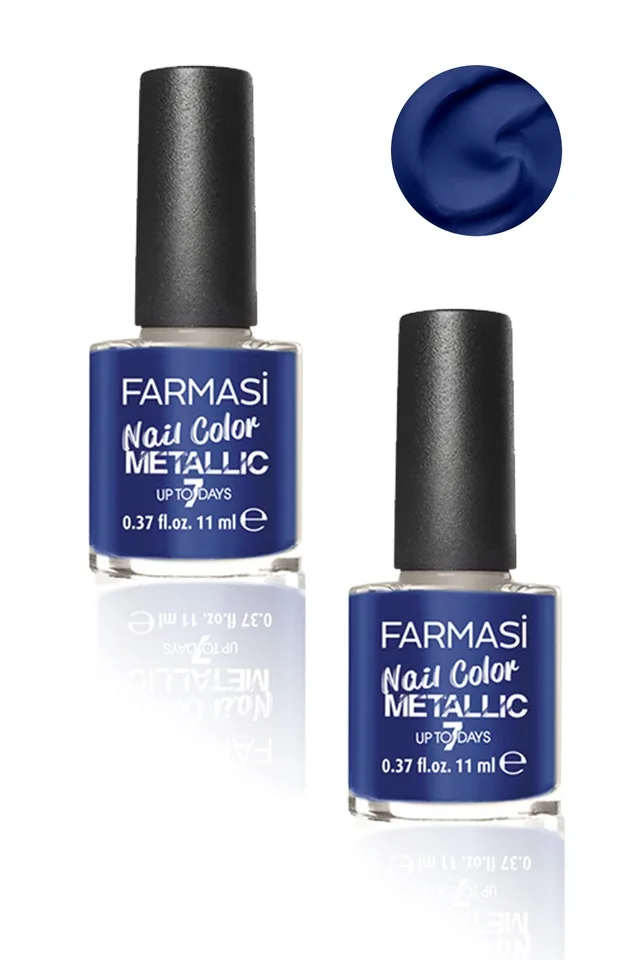 

Farmasi Metallic Nail Polish Deep Ocean-11ml 2 PCs 412854712