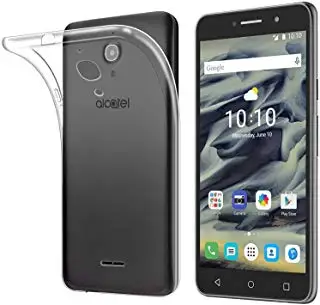 Прозрачный чехол-подставка из ТПУ для Alcatel A2LX