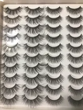 SEXYSHEEP-pestañas postizas 3D naturales, Kit de maquillaje, extensión de pestañas de visón, 8/20 pares, 15-20mm, venta al por mayor