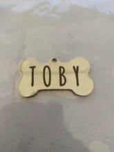 Necklace-Collar Charm Puppy-Accessory Pet Pendant-Bone Name Custom Personalized Dog-Id-Tag