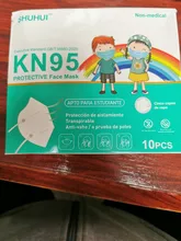 Ajuste 2-9 años FFP2 KN95 máscara para niños 5 capas cara máscara KN95S respirador máscara KN95S niños máscaras España 10 días de entrega rápida