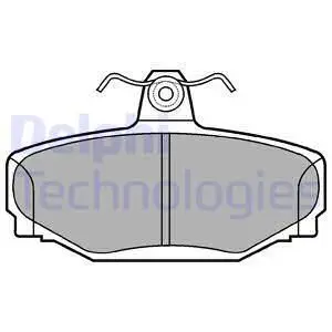 Колодки дисковые з.\ Volvo 740/780/940/960/XC70/C70 2.0-2.4TD 87
