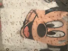 Disney-Pijama de manga corta para mujer, ropa de dormir femenina con diseño de Mickey avatar, estampado de Mickey de dibujos animados