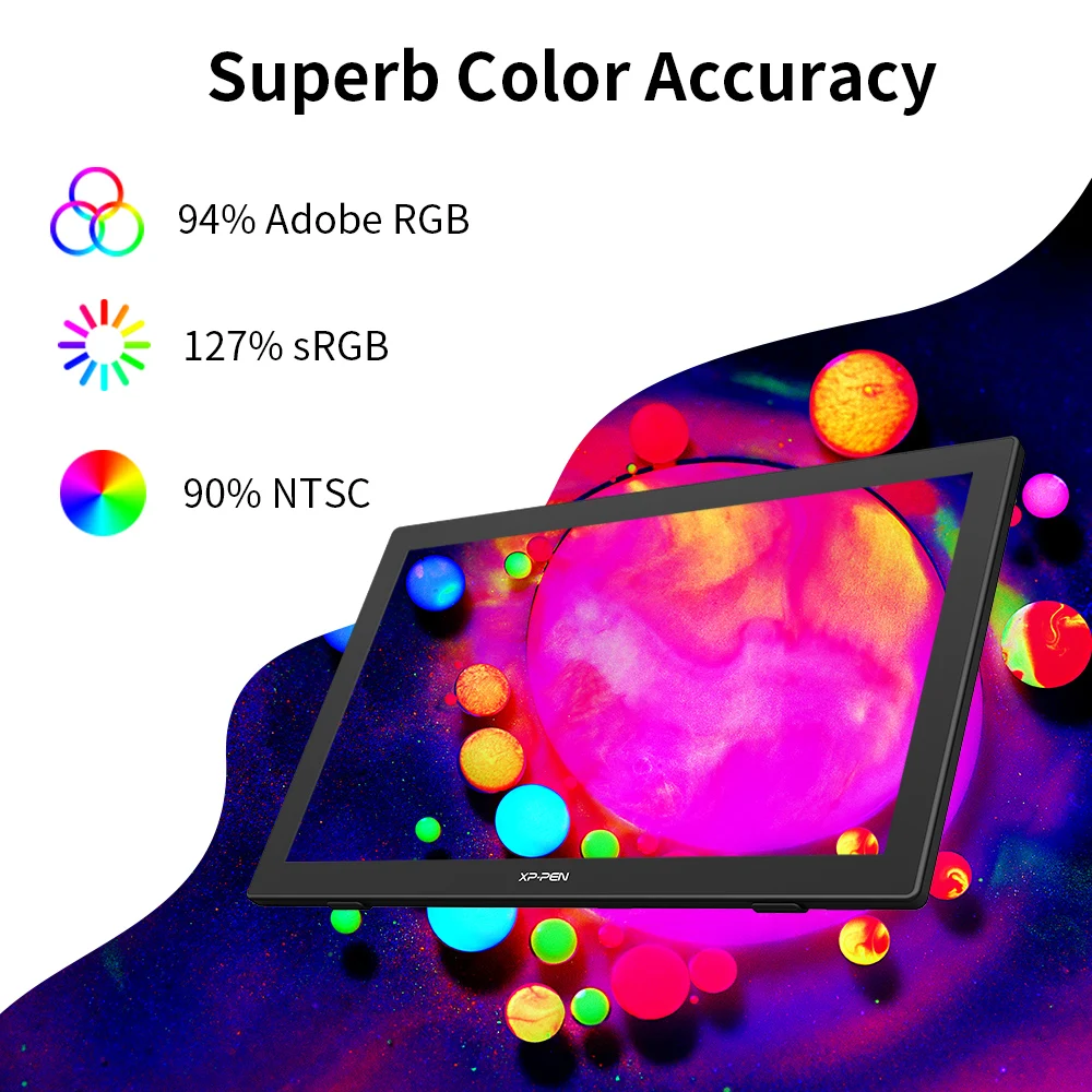 XPPen Artist 24 QHD Graphic Tablet Monitor 2K Resolution 23.8 inch Pen Drawing Display Support 60 Degrees Tilt for Windows Mac - Image 4