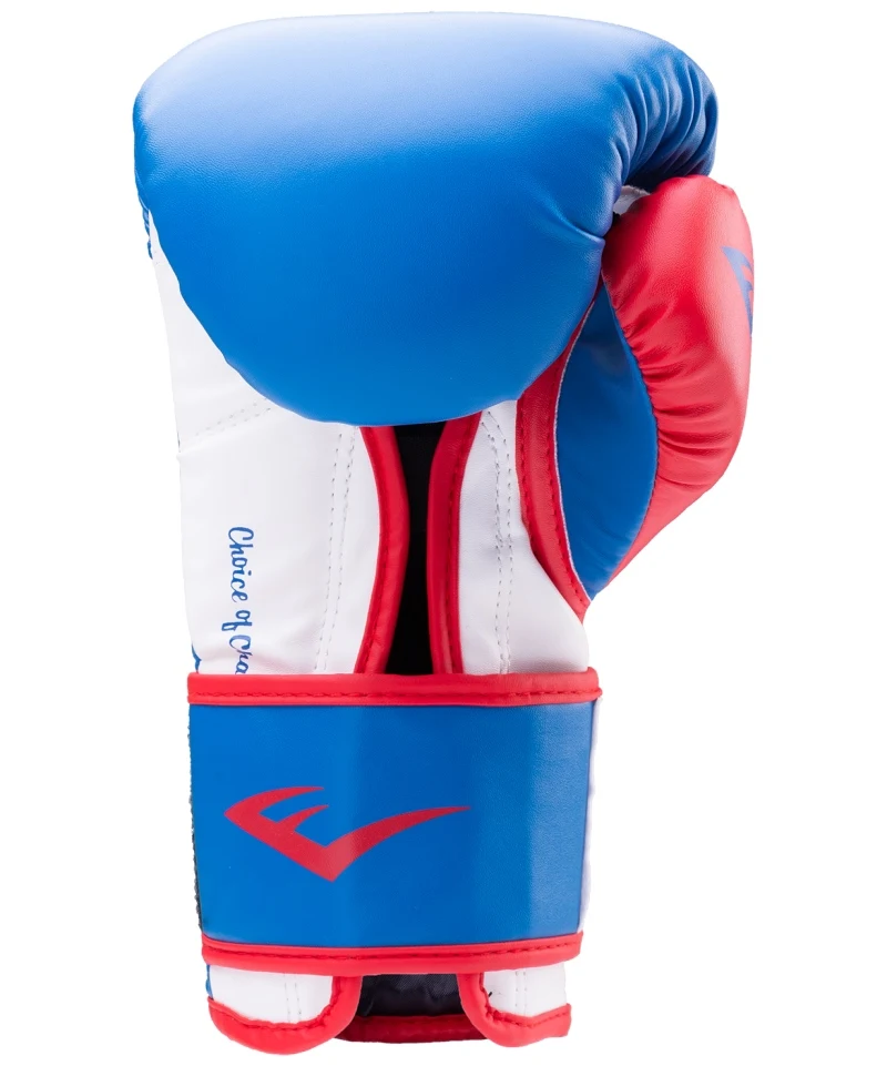 Gloves Boxing Everlast powerlock p00000727-10, 10oz, Blue/Red