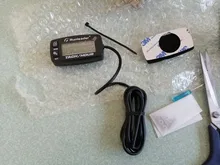 Inductive Tachometer Gauge Lawn-Mower Motorcycle RPM Enginebacklit Alert for ATV HM032B