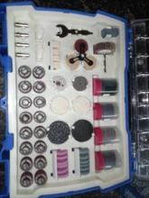 268PC Abrasive Rotary Tool Accessories Set Electric Mini Drill Bit Kit for Dremel Sanding
