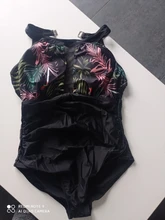 Swimwear Women Monokini Bathing-Suit Tank Potos Girls Plus-Size Heart Sexy Badpak