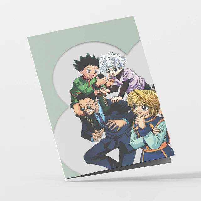 anime Hunter x Hunter manga Kurapika Leorio Gon Fricks Killua Zola Cluck Menchi Ilumi Zoldyck Korutopi Zepile anime passport cover covers case document documents for auto car folder ID rf holder russian organizer 53 V