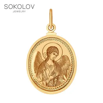 

SOKOLOV Icon gold with laser treatment fashion jewelry 585 women's/men's, male/female