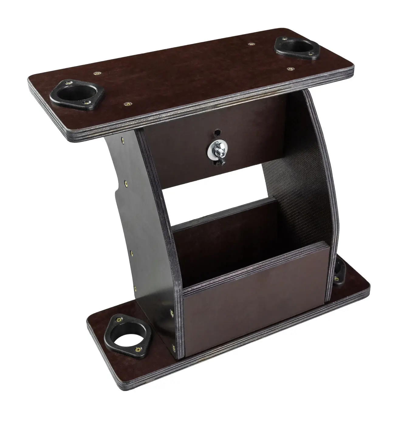 Подставка под эхолот с акумулятором, с двумя держателями удочек, лик-паз pat_031