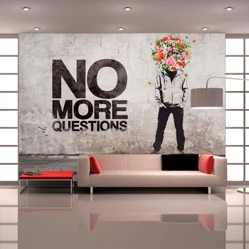 

Wall mural-No more questions - 150x105 cm