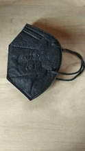 10-100 Uds ffp2mask KN95 máscaras 5 capas cara boca máscaras reutilizable Filtro de protección KN95 respirador fpp2mask CE negro Mascarillas