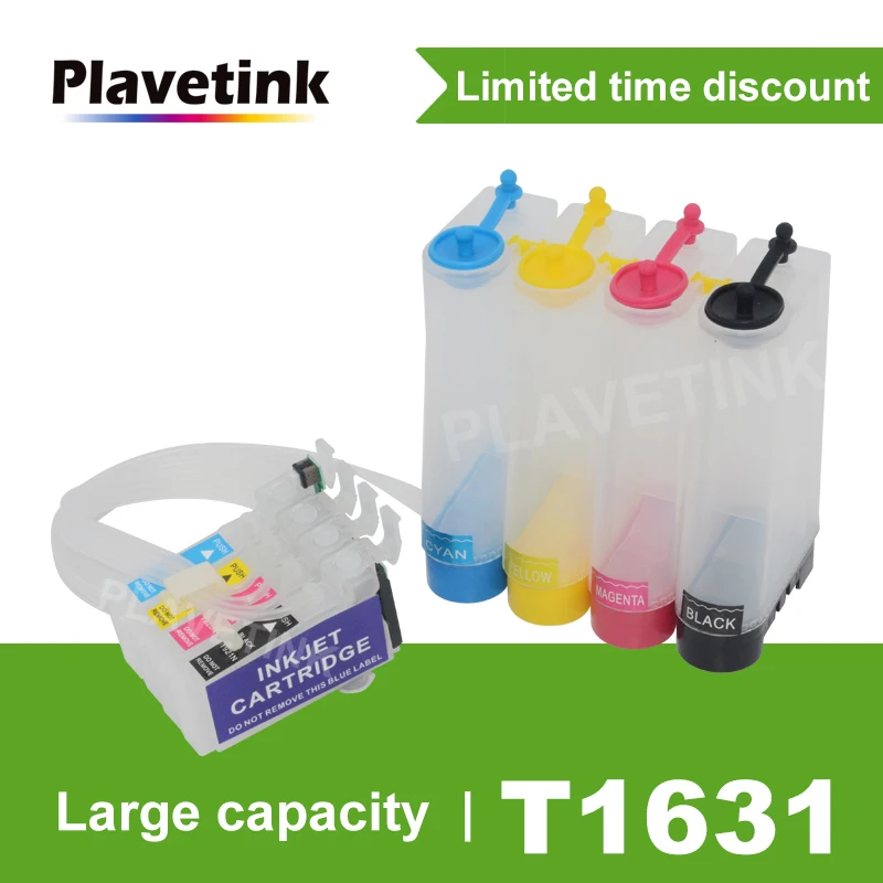 Чернильный резервуар Plavetink T1631 CISS для принтера Epson WF-2010W 2510WF 2520NF - Цена: 3 244,47 руб.