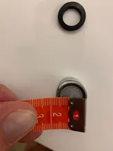 Aqwaua-aireador de grifo de 18MM, accesorio macho para grúa SUS304, filtro de boca burbujeador, accesorios de cocina de acero inoxidable de flujo completo