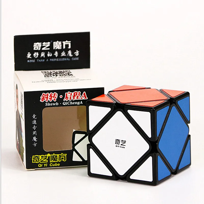 Qiyi QiCheng A 3x3 позиционирование скорость переплетенный волшебный куб QICHENG A3x3 Skew головоломка волшебный куб игрушка qiyi 3x3x3 Профессиональная детская головоломка-кубик
