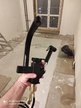 Sink Faucet Pull-Out Cold-Dishwasher Copper Black Kitchen Saeuwtowy Rotating-Sink Hot