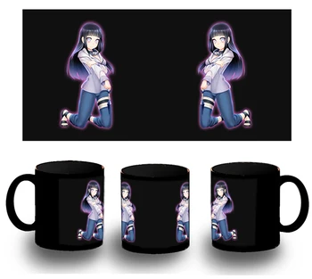 

CUP FULLY black HINATA KYUGA UZUMAKI black mug