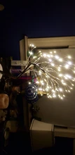 LED Night Light Mini Christmas Tree Copper Wire Garland Lamp For Home Kids Bedroom Decor