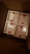 Mounting-Box Socket Switch Cassette Internal 86mm--83mm--50mm SRAN for 86-Type And White/red