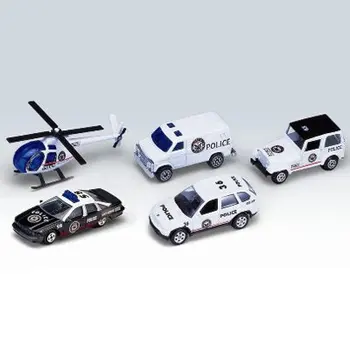 

Game set "police team" 5 PCs.