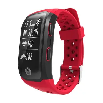 

BRACELET LEOTEC GPS TRAINING RED BAND OLED 2.8CM - BT4.0 - SENSOR HEART-MULTISPORTS-RESIST WATER-NOTIFICATION