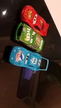 Disney Pixar-Juguetes de los personajes de Cars para niños, coches de juguetes de Cars 2 3, Lightning McQueen, Mater Jackson, Storm Ramirez, 1:55, vehículo fundido a presión, juguete de metal de aleación para chicos