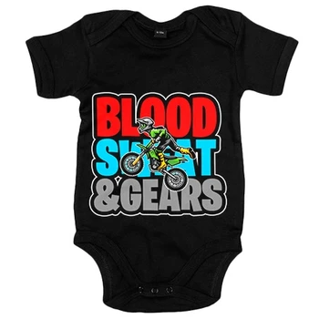 

Baby bodysuit Motocross Blood Sweat And Gears