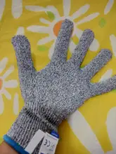 GMG-guantes de seguridad anticortes, gran oferta, color gris y negro, HPPE EN388 ANSI, Nivel 5